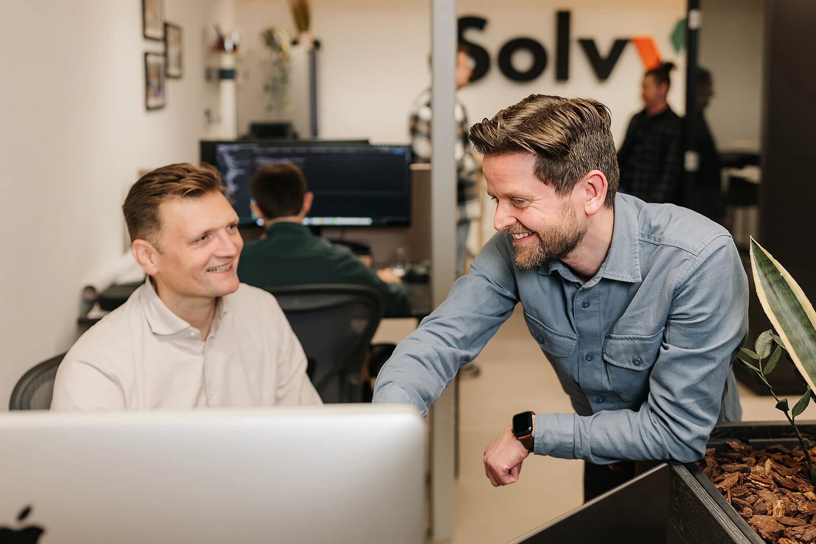 Solvy Jens en Luc Computer