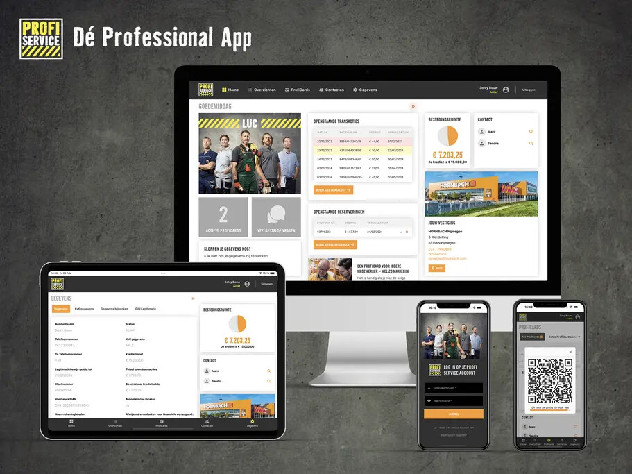 Dé Professional App