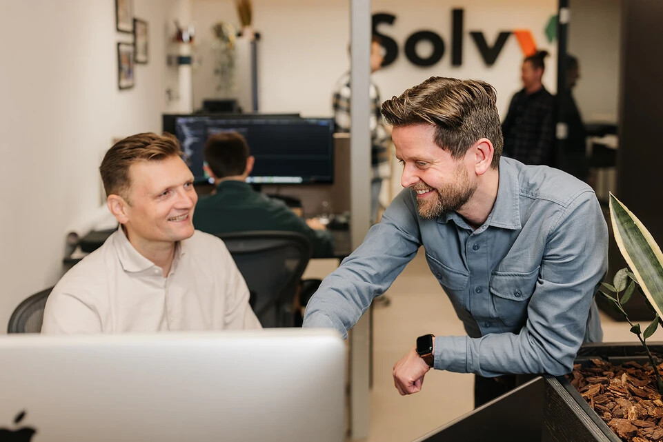 Solvy Jens en Luc Computer